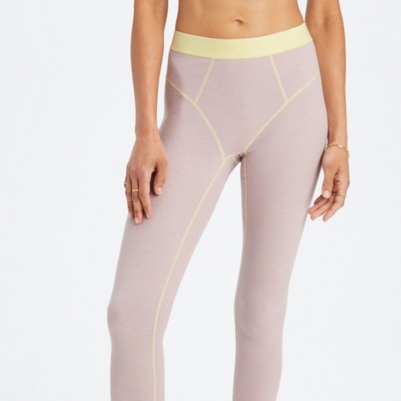 Fabletics Waffle Bra & Legging Lounge Set S/M - Picture 3 of 7